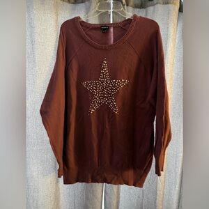 Sweater with Star Design